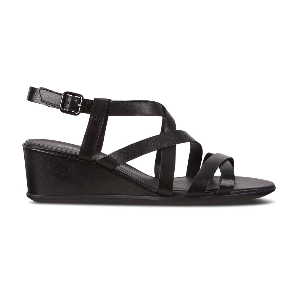 Sandalias Mujer - ECCO Shape 35 Wedge - Negros - PSU942061